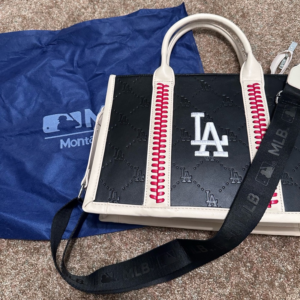 MLB Dodgers LA Logo Tote